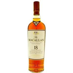  Macallan 18Yr Single Malt Scotch Whisky 750ml Grocery 