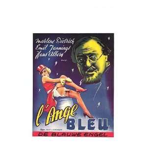    Blue Angel Movie Poster, 14 x 21.2 (1930): Home & Kitchen