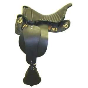  SPECIAL ! 17 Black Military Style TROOPER SADDLE: Sports 