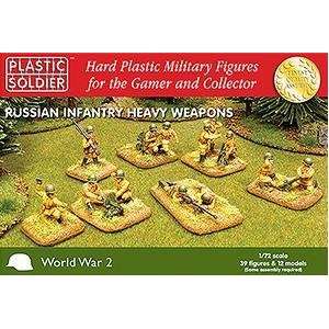    1/72nd WWII   Russian: Summer Uniform Heavy Weapons: Toys & Games