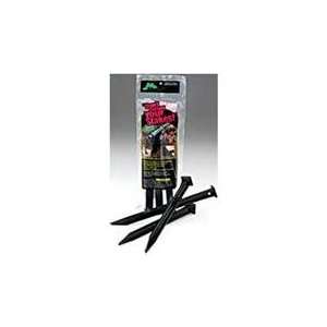  6 PACK PLASTIC STAKE, Color BLACK