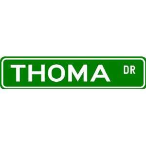  THOMA Street Name Sign ~ Family Lastname Sign ~ Gameroom 