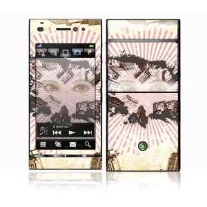    Sony Ericsson Satio Decal Skin   The Same All Over 