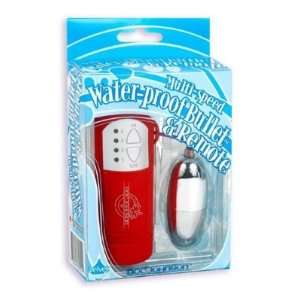  MULTI SPEED Water Proof BULLET and REMOTE RED: Health 