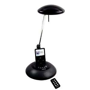  iPod Dock and Speakers Black Desk Lamp: Home Improvement