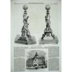   1870 Lamps Thames London William Turner School Redcar: Home & Kitchen