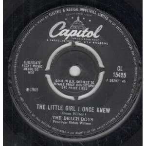   GIRL I ONCE KNEW 7 INCH (7 VINYL 45) UK CAPITOL 1965 BEACH BOYS