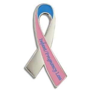  Infant / Pregnancy Loss Awareness Ribbon Pin: Jewelry