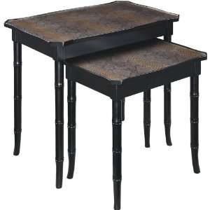  Traditional Accents Boa Nesting Tables: Home & Kitchen