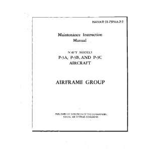    Lockheed P 3 A B C Aircraft Maintenance Manual: Lockheed: Books