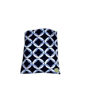    Itzy Ritzy Wet Happened Large Wet Bag Social Circle Blue: Baby