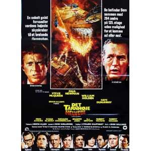  The Towering Inferno Poster Movie Danish (27 x 40 Inches 
