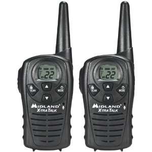  MIDLAND LXT118 22 CHANNEL GMRS RADIO PAIR PACK 