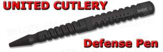 United Cutlery Defense Pen BLACK Aluminum UC2703B *NEW*  