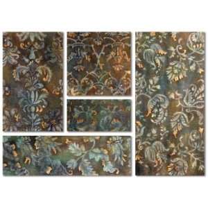   BLOCK COLLAGE   s/5 Abstract Art 32137 By Uttermost Furniture & Decor
