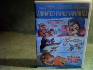   Image Gallery for Animated Family Favorites 3 Movie Collection