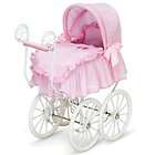   DOLL PRAM Stroller Carriage+Beddi​ng Bed Crib 4 American Girl Kids