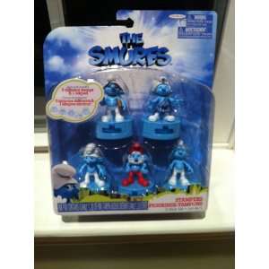 Smurfs 5 Pack Stamper Toys & Games