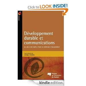 Développement durable et communications (French Edition) Solange 