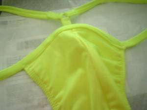 Mens G string Thong Swimsuit Nylon Spandex S M L or XL  