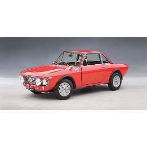   : Lancia Fulvia 1.6HF Fanal One Red Diecast 1/1 Autoart: Toys & Games