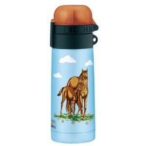 Alfi 35327640035 0.35 Liter ISO Bottle, Horses, Blue:  