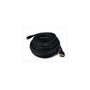  35 FT 23AWG Heavy Duty HDMI to DVI Cable   Black 