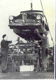 1955 Alfa romeo Giulietta production lines