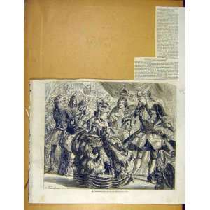  Old Fashioned Dance New YearS Eve Party Print 1866