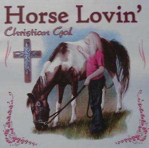 HORSE LOVIN CHRISTIAN GAL WESTERN SHIRT  