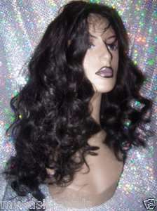1B Remi Remy Indian Human Hair FULL Lace Wig Wigs 20   