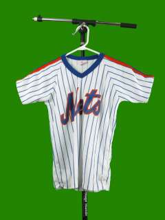 Vtg NEW YORK METS RAWLINGS JERSEY Youth M  