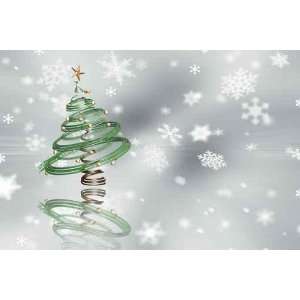  3D Christmas Tree   Peel and Stick Wall Decal by 