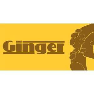  3x6 Vinyl Banner   Ginger 