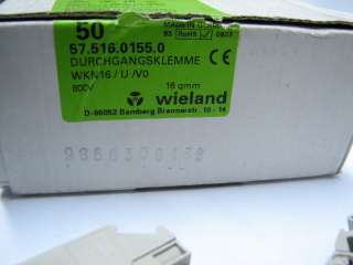 Weidmuller Terminal Block. 57.516.0155.0Din rail mount, 11.5 mm wide 