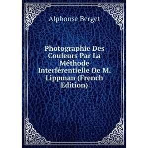   ©rentielle De M. Lippman (French Edition) Alphonse Berget Books