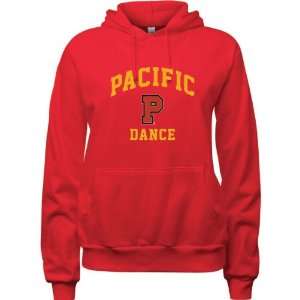 Pacific Boxers Red Womens Dance Arch Hooded Sweatshirt  