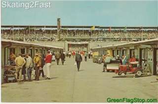 Indianapolis Motor Speedway Gasoline Alley Postcard IMS Indianapolis 
