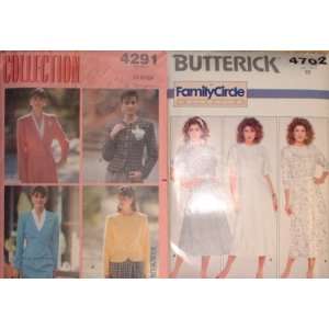    Butterick Sewing Pattern # 4291 and # 4702 