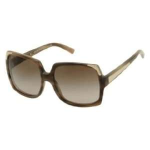  Burberry Sunglasses 4084 / Frame: Striped Horn Lens: Brown 