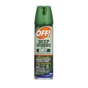    Off Deep Woods®Dry Aeros Sol Repllnt 40Z 12/Cs: Office Products