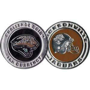  NFL Jacksonville Jaguars Challenge Coin Poker Card Cover 