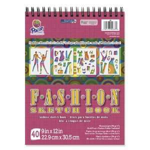  Pacon Fashion Design Sketch Book (4787): Office Products