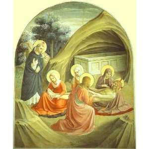  Hand Made Oil Reproduction   Fra Angelico   32 x 38 inches 
