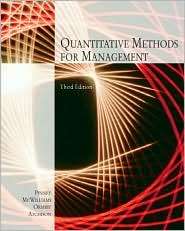 Quantitative Methods for Management, 3e, (0759338124), William E 