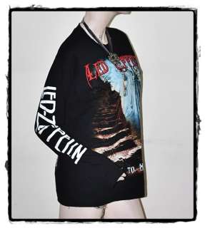 Led Zeppelin Metal Punk Rock Unisex Long Sleeve Hoodie Top Shirt Plus 