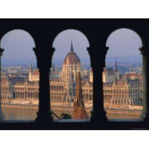  Parliament Building and the Danube River from the Castle 