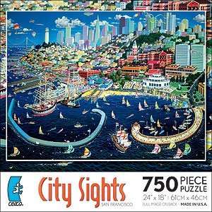  Ceaco City Sights San Francisco Jigsaw Puzzle: Toys 