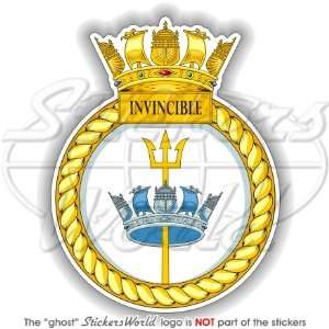 HMS INVINCIBLE Badge, Emblem British Royal Navy Aircraft Carrier 4 