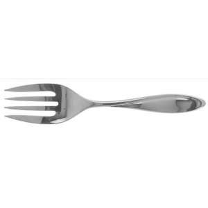  Yamazaki Escapade (Stainless) Solid Serving Fork, Sterling 
